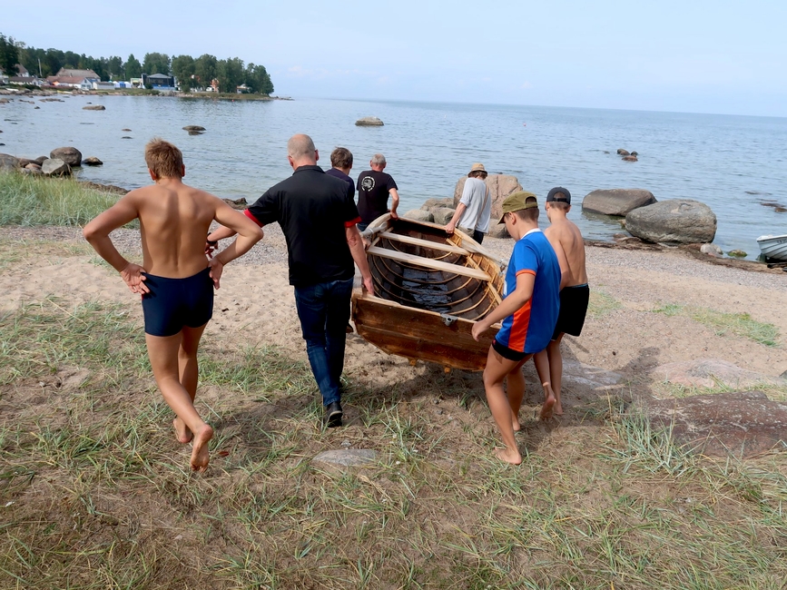 NOOR KALUR 2019 laagri viimasel päeval veestatud EISTUK