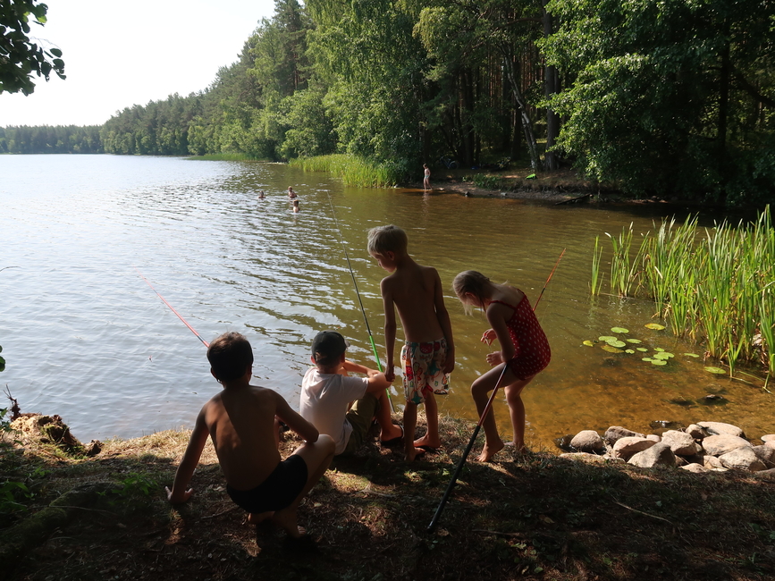 lastelaager NOOR KALUR 2019 III vahetus Käsmu järvel