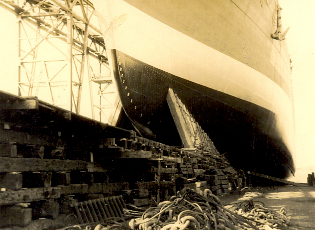 Alice Torm - veeskamine 4.10.1957, Justin Lysaki viimane laev