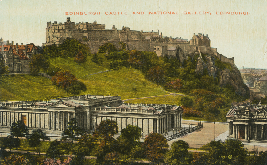 Edinburgh Castle and National Gallery Allikas: Aarne Vaigu erakogu