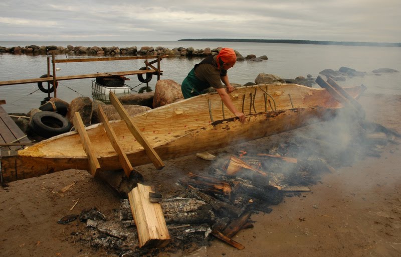 Haabjaehitamine Kaevu valgama laevaehitusplatsil 2008