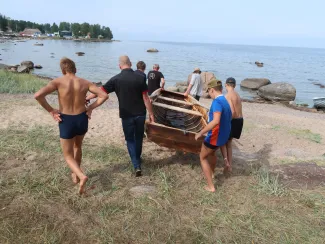 Käsmu Meremuuseum - Eistuki veeskamine 2019