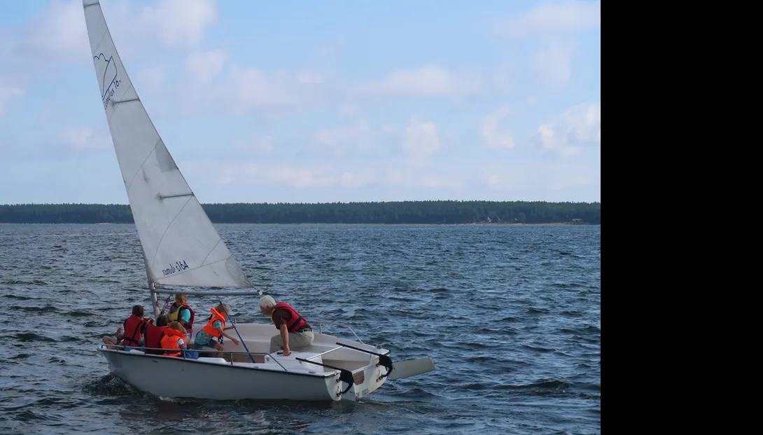 Käsmu Meremuuseum - Laager 2019  Cumulusel Kalev Essensoniga purjetamas