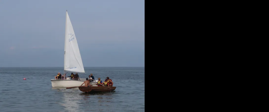 Käsmu Meremuuseum - Laager 2019 veestatud eistuk ja Cumulus merel