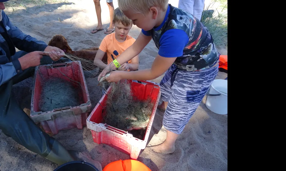 Käsmu Meremuuseum - Laager 2023 noorimad ned kõige agaramad