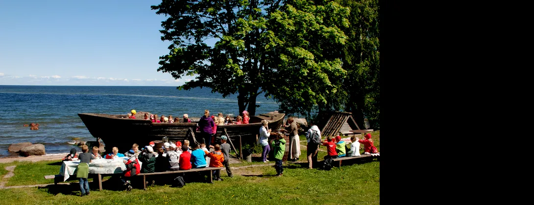 Käsmu Meremuuseum - Viikingiprogrammi supieine merevaatega väliköögis