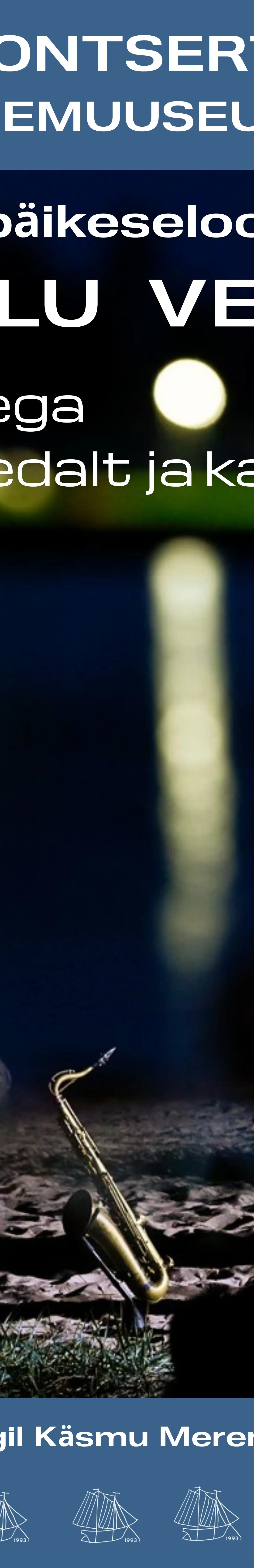 Käsmu Meremuuseum - KONTSERT KÄSMU RANNAL 2025