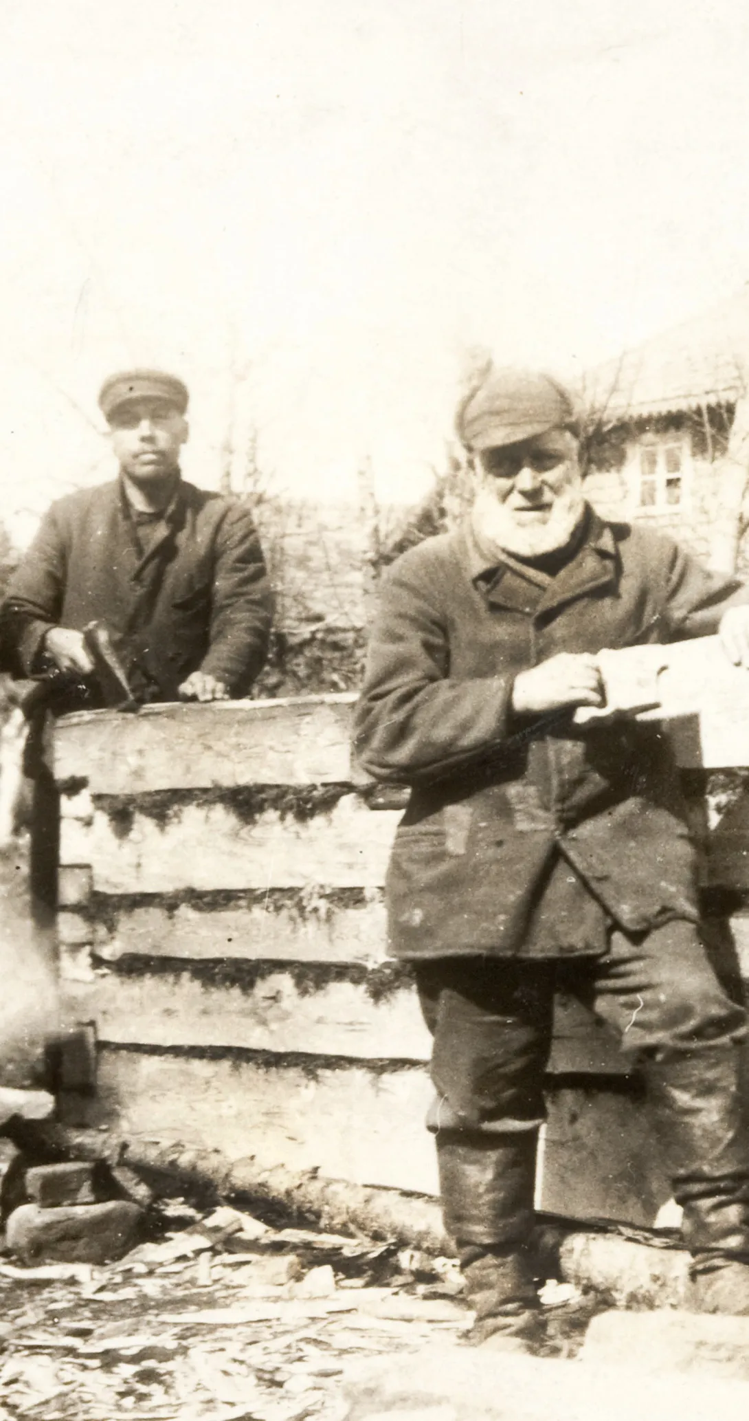 Käsmu Meremuuseum - Keskküla maja ehitus