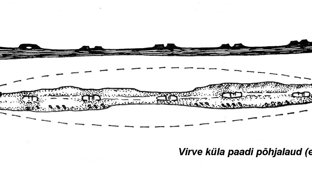 Käsmu Meremuuseum - Virve küla paadi õmmeldud põhjalauad