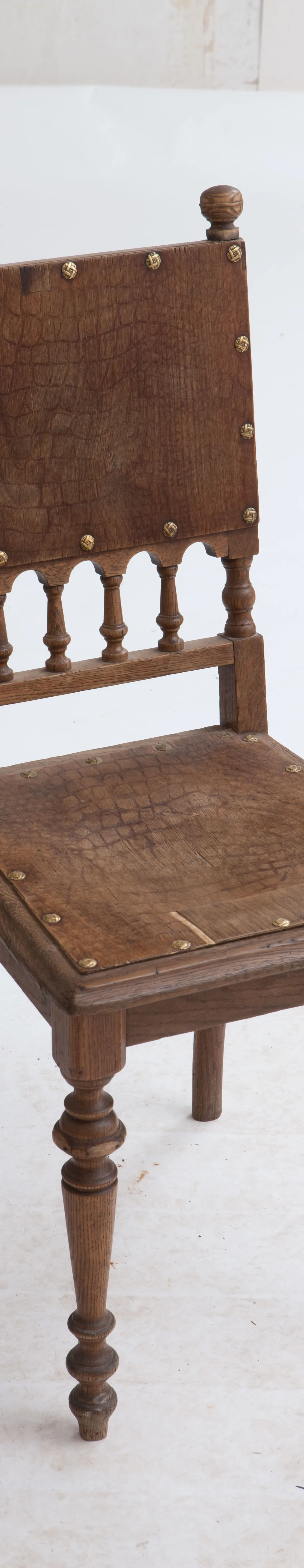 Käsmu Meremuuseum - Luterma dekoratiivsete vineerpaneelidega ja treitud balustritega tool F1-27 KMM/FUR_2003